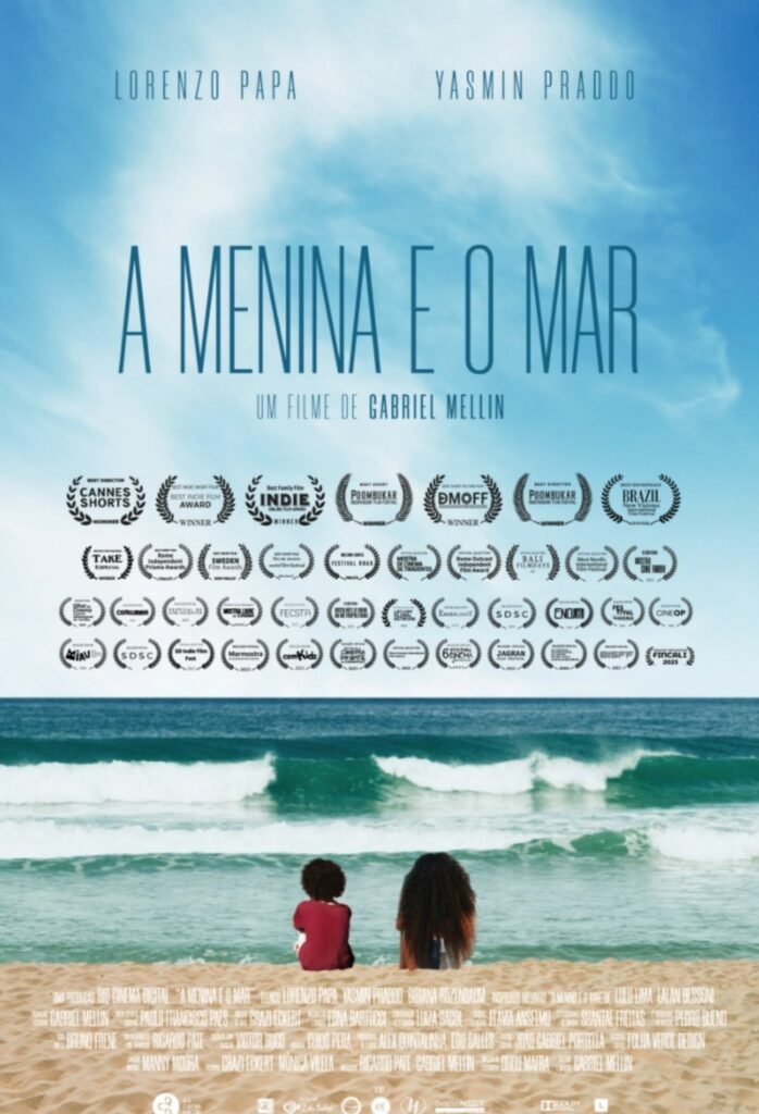 Cartaz A Menina e o Mar